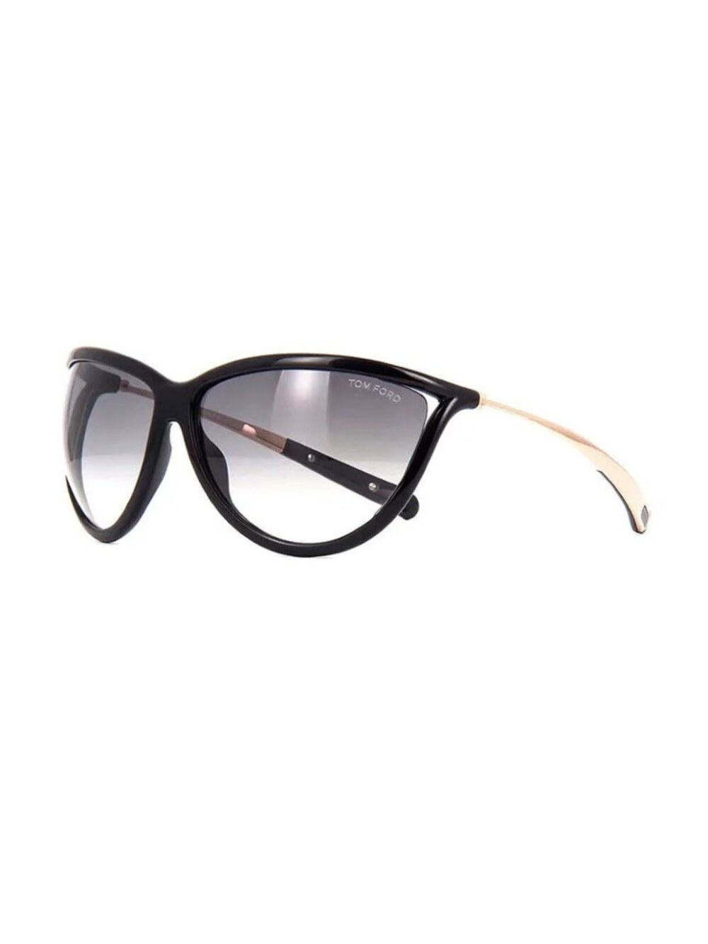 NWT Tom Ford FT0770 01B Black Gray Sunglasses TF770